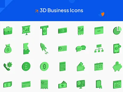 3D Business Icons 3ddesign 3dicons appdesign businessgraphics businessicons creativedesign designresources digitalart graphic design iconsdesign iconset modergraphics presentation uiux vectoricons visualdesign