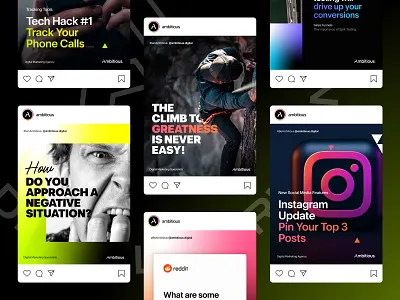 Social Media Design | Instagram Feed digital marketing facebook instagram instagram feed lead generation linkedin social media social media design social media identity