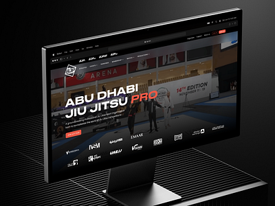 Jiu Jitsu Tournament Platform Redesign athlete dashboard design athlete profile bjj website dark theme ui event registration design grappling jiu jitsu jiu jitsu community jiu jitsu tournament platform martial arts martial arts platform match results ui rankings design sports platform redesign sports website tournament dashboard tournament management system tournament website website design
