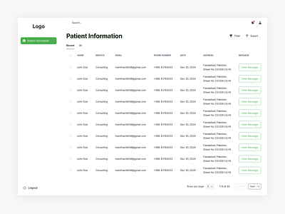 Simple Admin Panel admin panel dasboard simple design ui web app