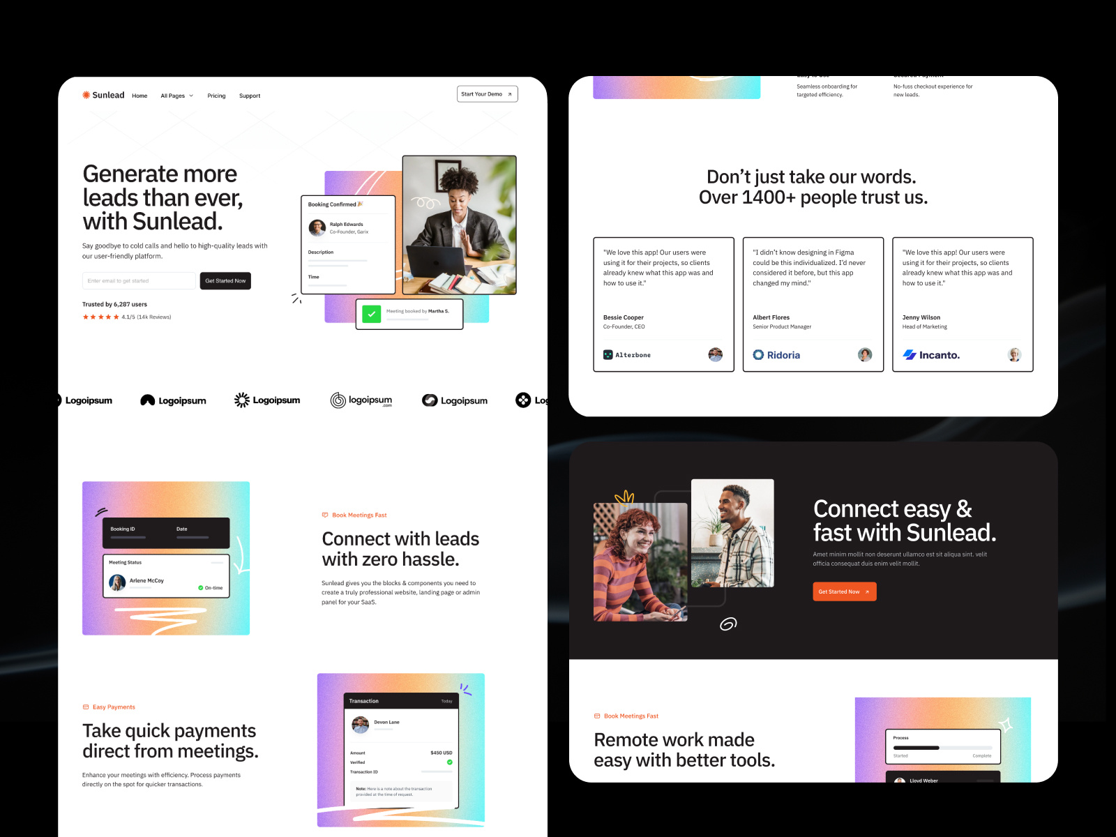 Example of Website Design (12+ Pages)