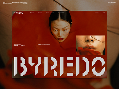 BYREDO — Brand IDENTITY. brand design branding byredo company design designer figma fragrance homepage interface landing perfume redesign concept ui uiux user interface web web design website website design