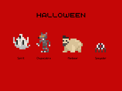 Halloween halloween monster pixel art worldbox