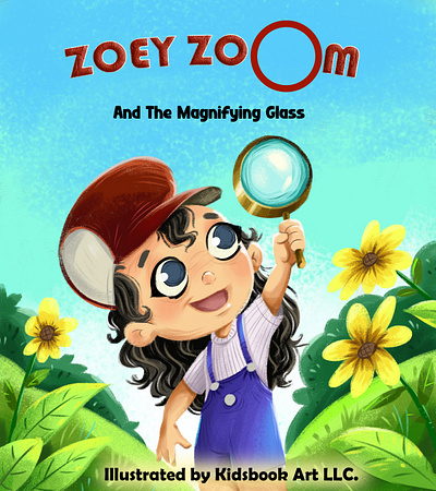 Zoey zoom child book design drawing graphic design ill illustration vector