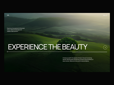 Website concept 2024 aethetic clean design concept design green design greenaesthetics hero page landing page miniimalistic deisgn nature naturelandingpage organic design simpleelegance sustainablewebdesign typography ui ui ux design web design website wow effect