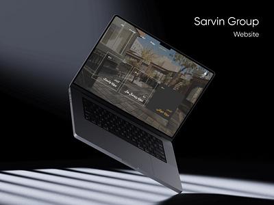 Sarvin Group Website building creative homepage landing page ui ui design ux design web design website wordpress