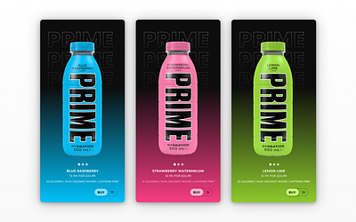 Prime Energy energy drinks prime ui