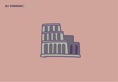 Colosseum colosseo colosseum design europ graphic design illustration italy logo places roma rome ui ui design user interface vector visual design wireframe