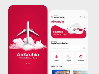 AirArabia Mobile App Concept app figma redesign ui ux