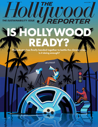 Sustainability Issue 2d animation character conceptual digital editorial film folio lab folioart illustration magazine cover peter greenwood sustainability texture vector