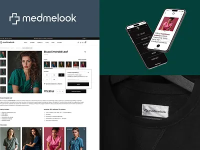MEDMELOOK mobile design uxui design web design