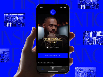 The Ultimate NBA Podcast App for "Uninterrupted" appdesign basketballfans designagency designinspiration dribbble mobileapp nba nbatalk podcastapp slamdunk sportsapp uidesign uninterrupted userexperience uxdesign