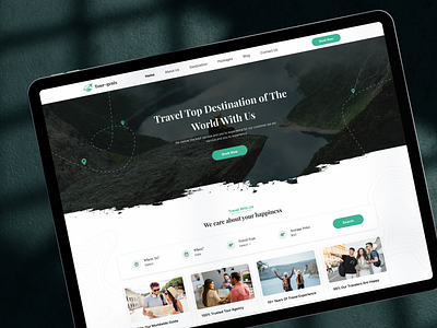 Tourism website animation appdesign branding creative figma logo new newweb tourismwebsite travel travel agency traveller travelling travelwebsite trending trendingweb ui uiux webdesign website