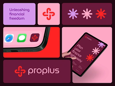 Proplus Brand Sprint abstract ai app banking bold branding digital finance fintech futuristic letter logo money negative space p payment savings technology wallet web3