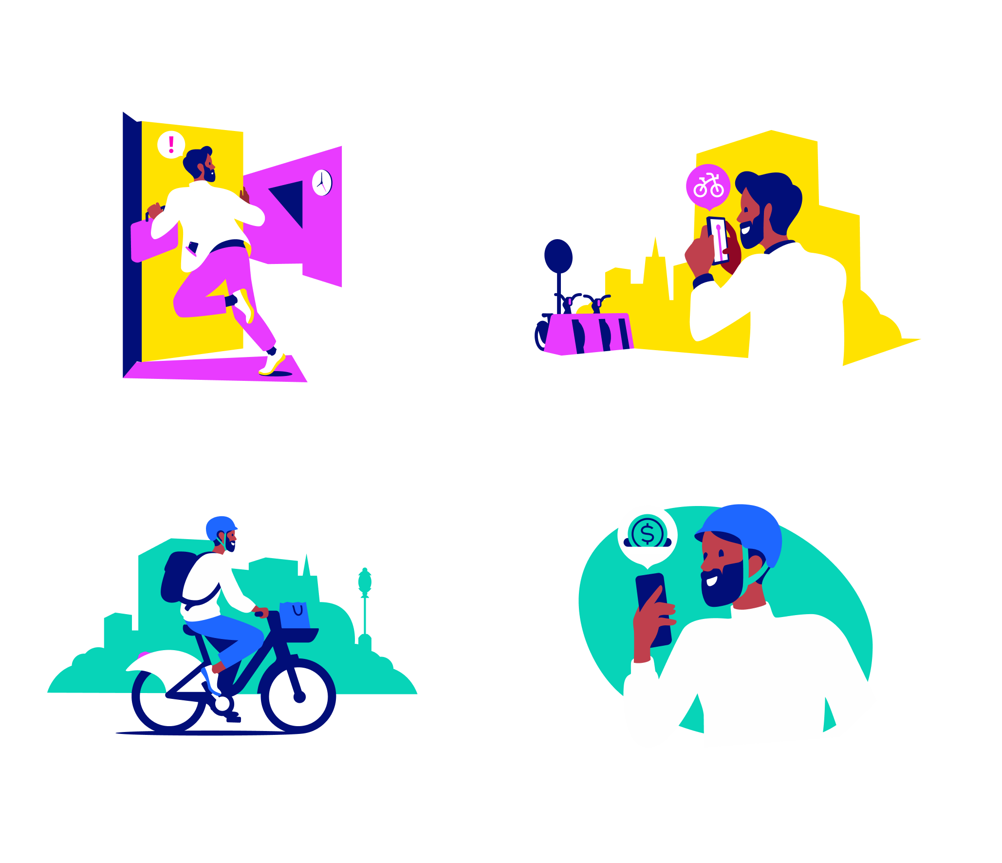 Lyft by Folio Illustration Agency on Dribbble