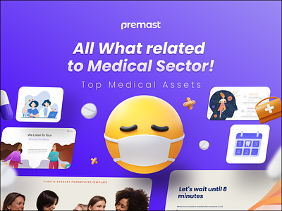 Top Medical Assets💊 doctors graphic design icons illustration medical presentation templates