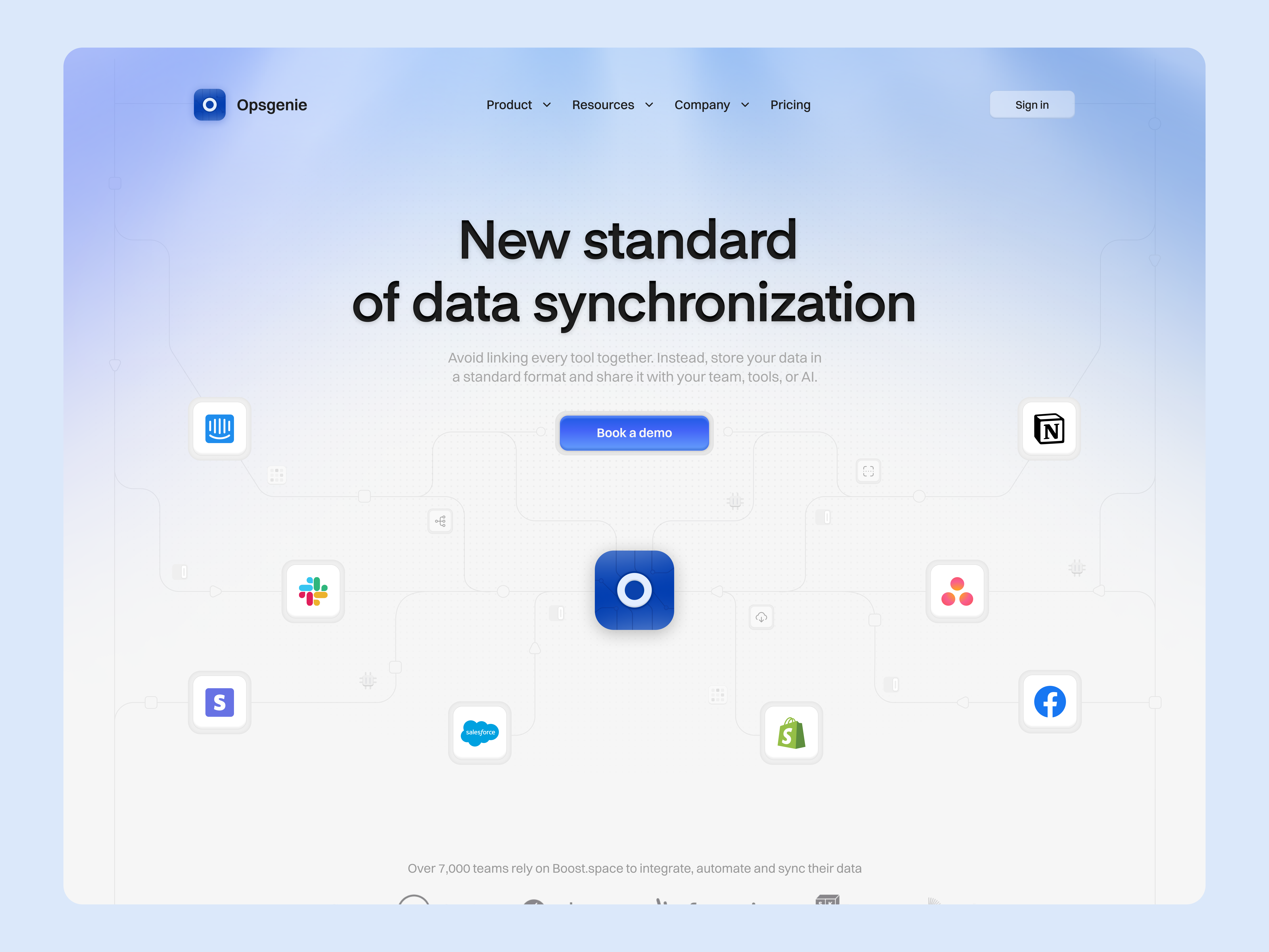 Opsgenie | Transform Your Data Synchronization Process animation automation bentoui dashboard illustration interactions landing page logo operations platform product design saas ui ux web design
