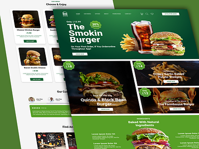 A Reimagining of Burgers with Visually Appealing Designs! ui ux design company uiux web design services web uiux designing services