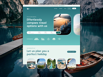 Wanderease- Travel Platform ✈️🌍 branddesigner flights green holiday hotels logodesign modern seagreen tours travel travelbooking travelbrands traveller travelling travelplanning travelstartups traveltech travelwebsite trips uxdesigner