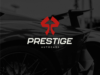 Prestige Autocare autocare automotive logo logo brand supercars vehicle