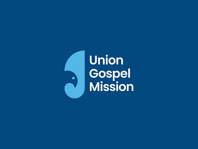 Union Gospel Mission bird branding dove duluth identity mark mn non profit vector wonderhorse