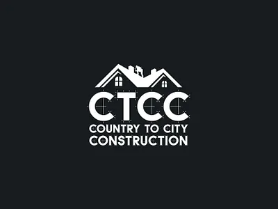 House Construction Logo For CTCC branding branding design business logo construction construction logo corporate design creative design design designpark14 graphic design house logo logo logo creation logo creator logo design logo designer logo maker logo making minimal logo minimalist