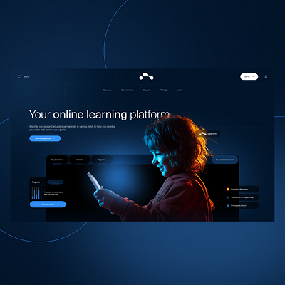 Learnify - learning platform 3d animation app branding design graphic design illustration logo ui vector