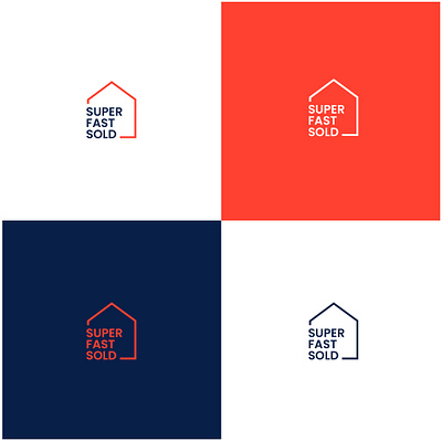 Super Fast Sold Real Estate Logo brand logo branding branding design corporate design creative design design designpark14 graphic design logo logo creation logo creator logo design logo designer logo maker logos making logo property real estate real estate logo