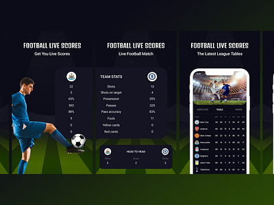 Football Live Scores app screenshot