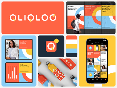 Qliqloq Branding branding graphic design logo management visual identity