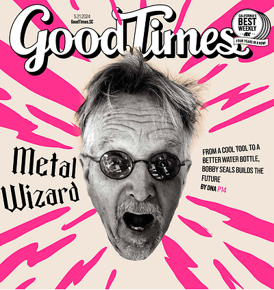 GoodTimes cover graphic design magazine print