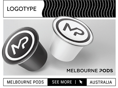 Melbourne Pods coffe graphic design illustration logo logotype vector visual identity