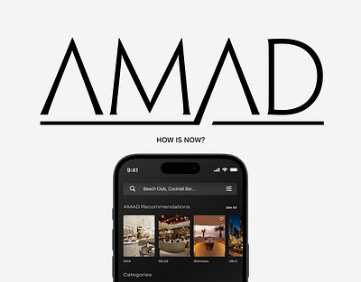 App UI Design | AMAD luxury service provider app design design human interface ios logo mobile mobile app mobile design ui ui ux user interface ux
