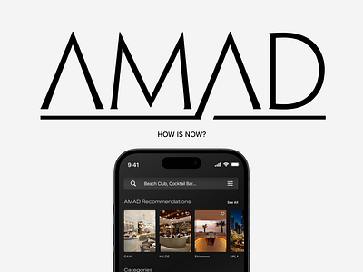 App UI Design | AMAD luxury service provider app design design human interface ios logo mobile mobile app mobile design ui ui ux user interface ux