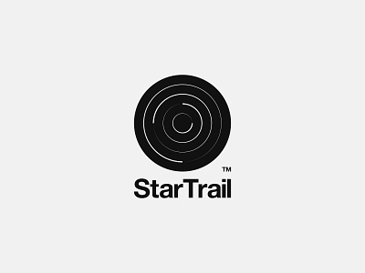 StarTrail branding clean design graphic design illustration illustrator logo mark minimal ui