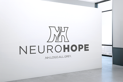 Neurohope Logo Edit Mockups branding design graphic design illustration logo ui
