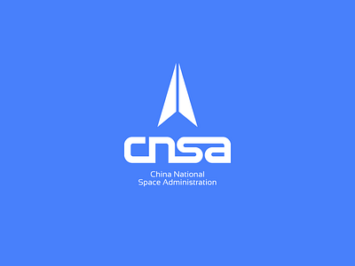 CNSA Logo Redesign agency branding cosmos design explore fashion futuristic geometry logo rebranding redesign rocket simplicity space wordmark