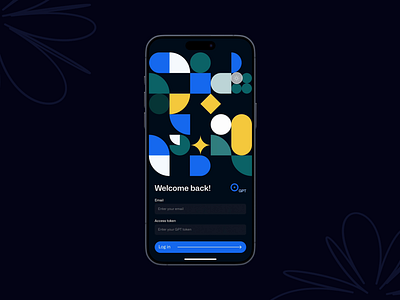 Dark to Light Animation Exploration ai animation app branding chatgpt dark mode design gpt iphone landing page light dark light mode login mobile modern motion graphics pattern shapes ui ux