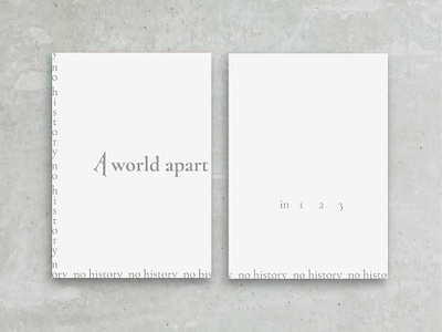 A world apart advertisement album banner branding design graphicdesgn music personalproject post project socialmedia spotify