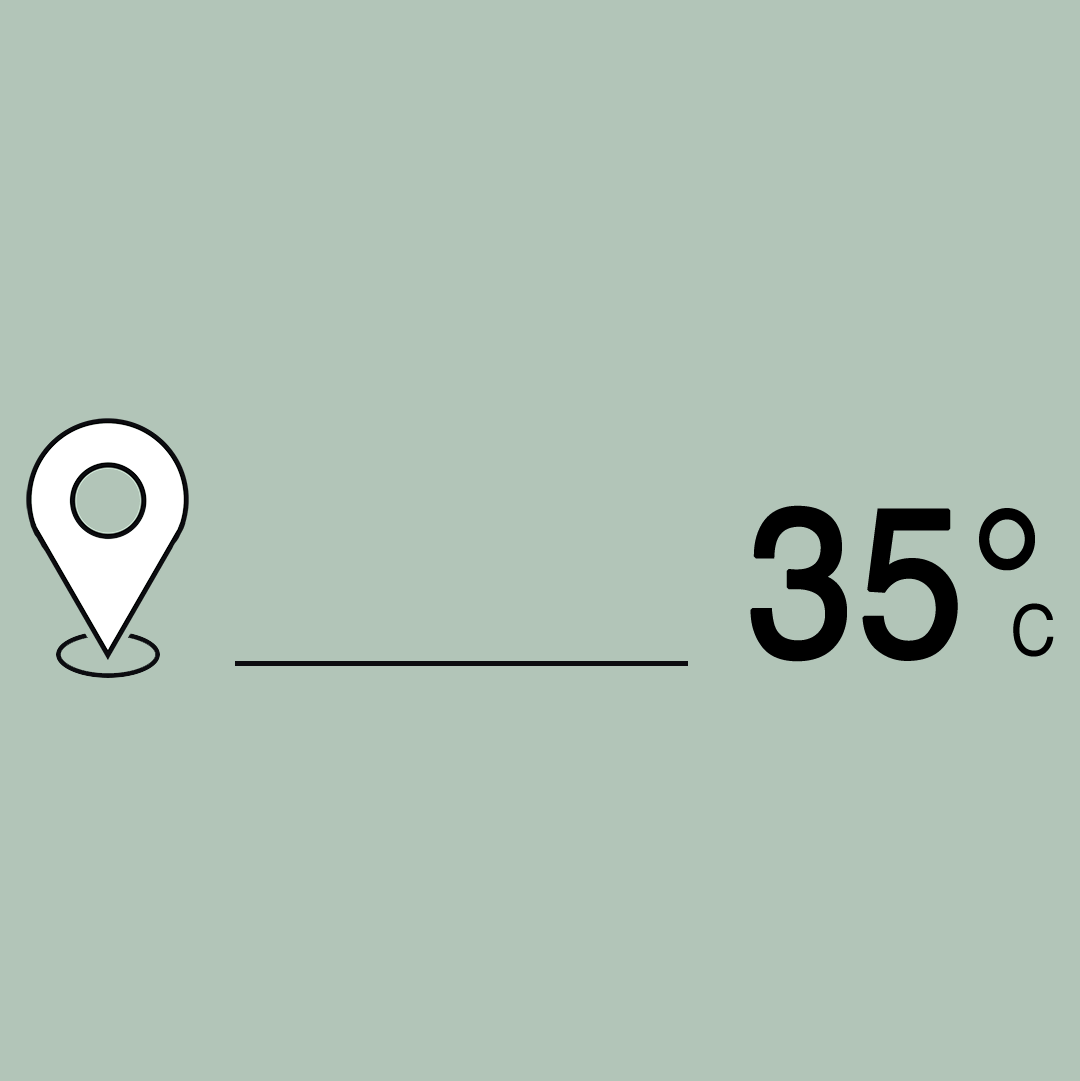 Tracking temperatures for Hills and Wills 🌡️📍 adoe photoshop animation client work gif graphic design illustration