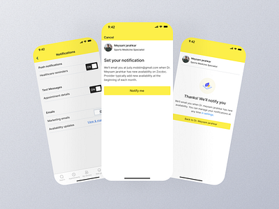 Notification Alert Mobile App Ui by UI Ants on Dribbble