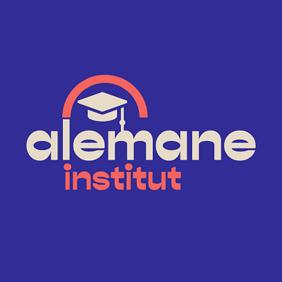 Allemane institut designs branding graphic design logo