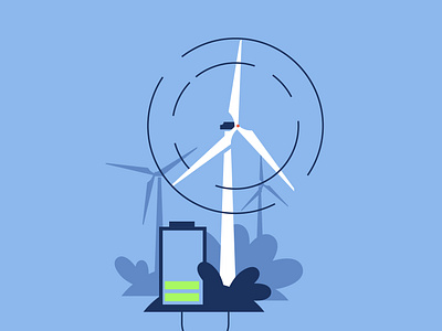 clean energy! branding clean energy design graphic design icon illustration line minimal retro simple ui