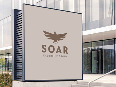 SOAR Leadership Groups branding graphic design logo logo designer