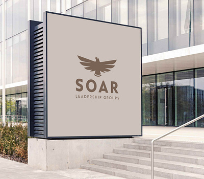 SOAR Leadership Groups branding graphic design logo logo designer