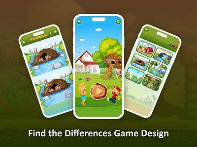 Find the Differences Game App ui