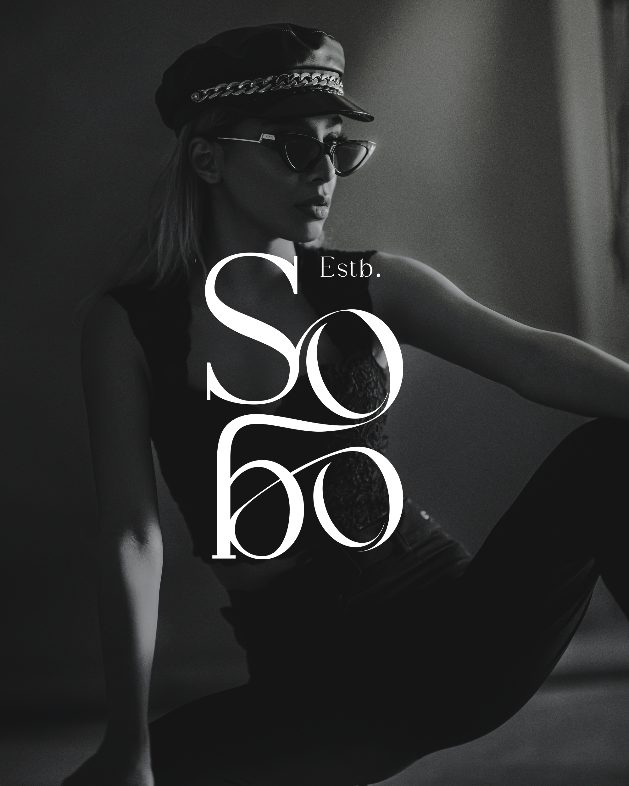Fashion Brand Logo: Belle & Sobo branding design fashion graphic design logo typography