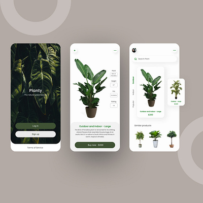 Plant shopping app