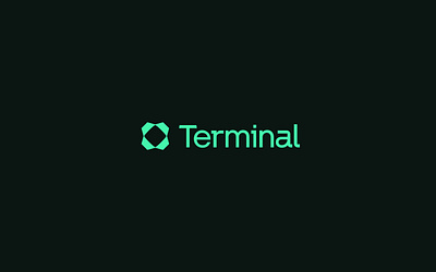 Terminal | Logo Animation ai banking brand branding crypto finance identity logo money people typography