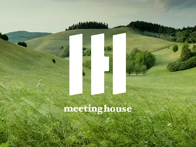 meetinghouse branding design geometric graphic design logo logomark minimalism